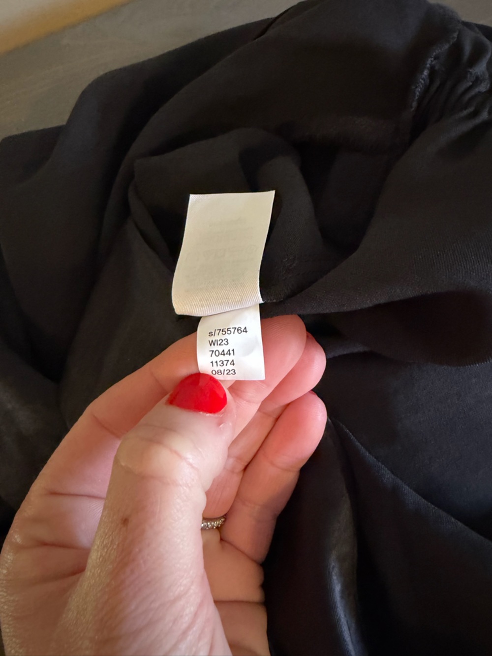 LOFT Black Satin Halter Wrap Jumpsuit NEW - Picture 10 of 10